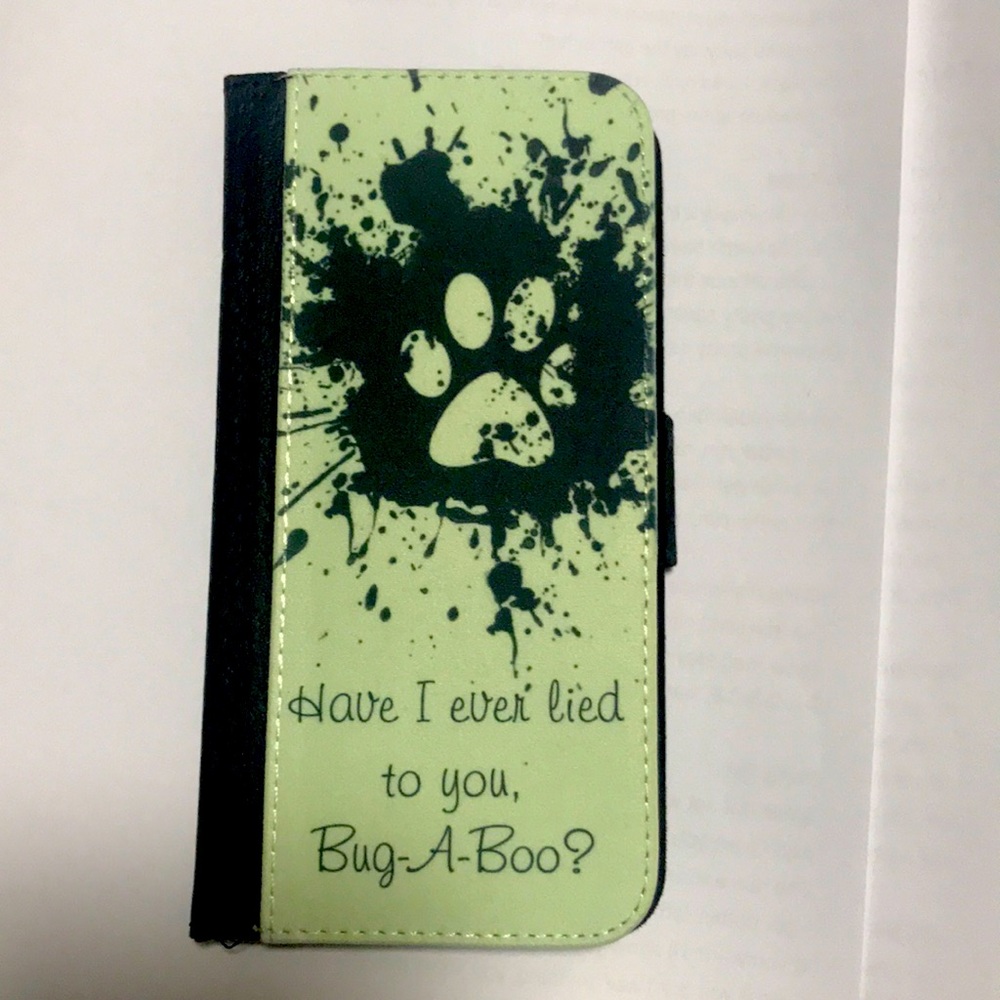 iPhone 7 Plus - wallet phone case Cat Noir